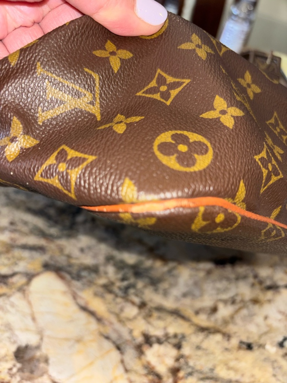 Louis Vuitton Brown Monogram Canvas Messenger Bag - Picture 9 of 11